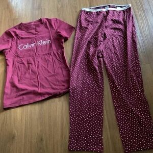 NWOT Calvin Klein 2pcs women’s Pajama set, Cotton
